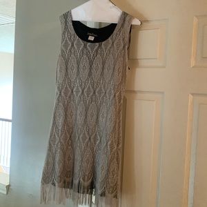 Jamie Brook Fringed Dress